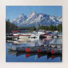 Grand Teton National Park Refletires Quebra-cabeça