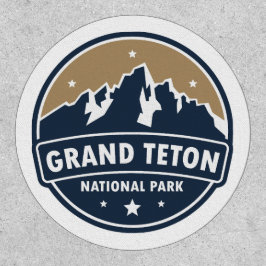 Grand Teton National Park Round Emblem