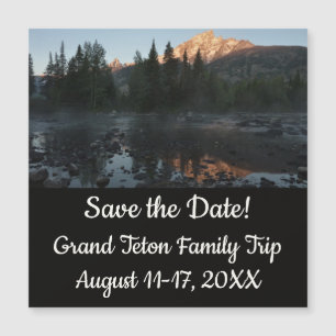 Grand Teton Sunrise em Cottonwood Creek