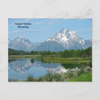 Grand Tetons, cartão postal Wyoming