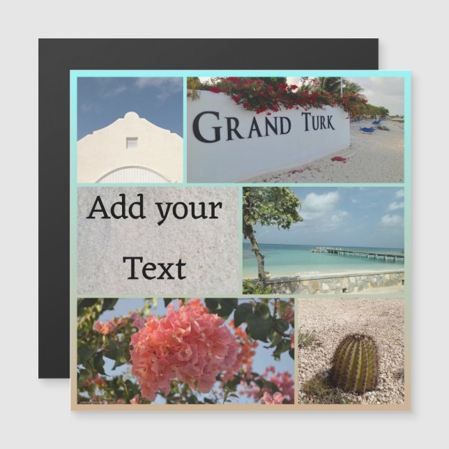 Grand Turks e Caicos (Frente/Verso)