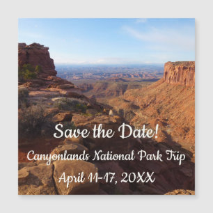 Grand View Point no Parque Nacional de Canyonlands