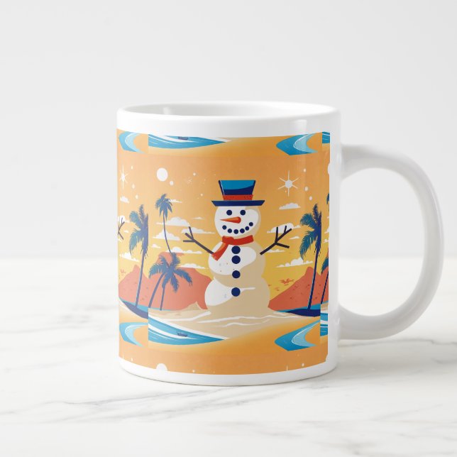 Grande ☕ 1. Caneca de Café de Cerâmica Morning Bloom (Direita)