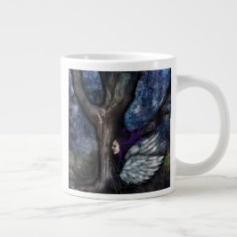 Grande A Caneca de Café Jumbo da Árvore da Fada e dos Mag