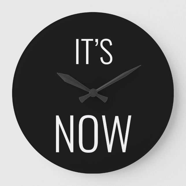 Grande Agora é o relógio (Frente)