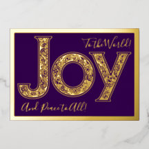 Grande Alegria ao Mundo em Púrpura, Dourada