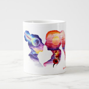 Grande Amantes sonhando caneca de café