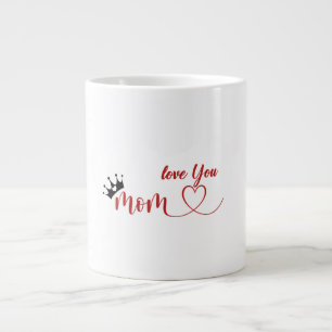 Grande Amo você mãe caneca de café caneca clássica