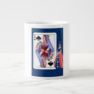 Grande Amostra de café em caneca reine belote