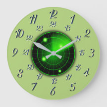 Azeite com Cinza Radar MilitarGrande Relógio