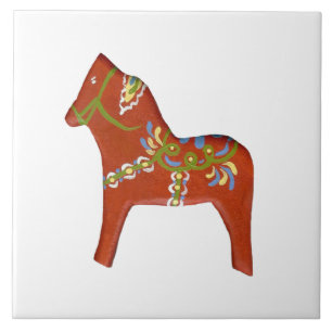 Grande Azulejo com Cavalo Dala