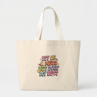 Grande bolsa de tote fofo