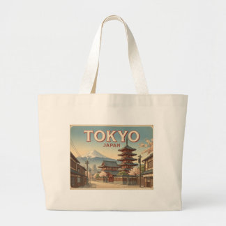 Grande Bolsa de viagem Tokyo Vintage Tote