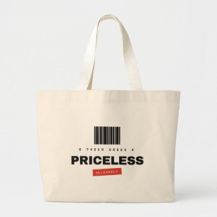Grande Bolsa Jumbo Tote Humor Alegadamente Irônico e Ines