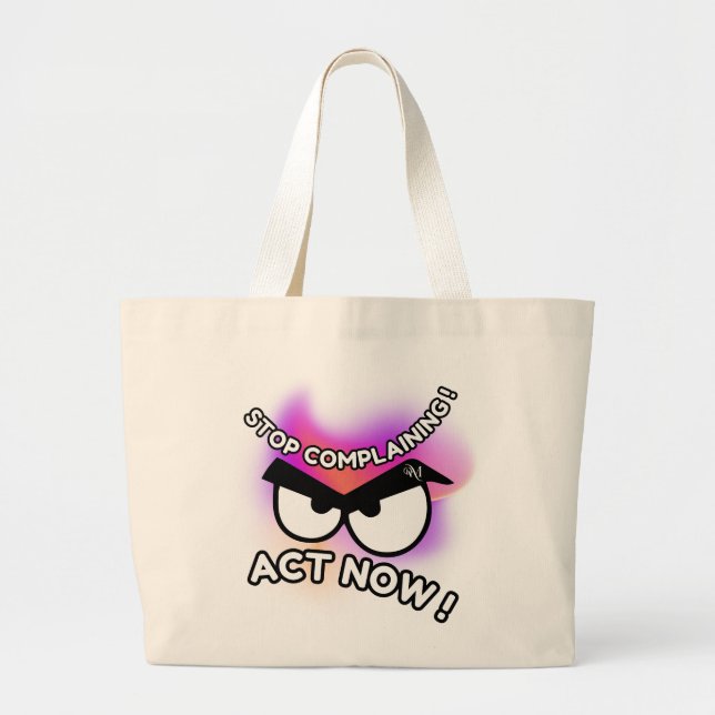 Grande Bolsa Tote : Aja Já (Frente)
