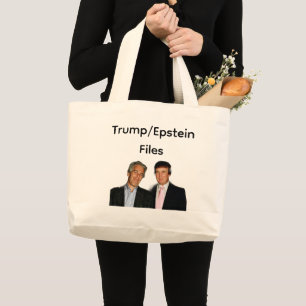Grande Bolsa Tote Arquivos Trump/Epstein
