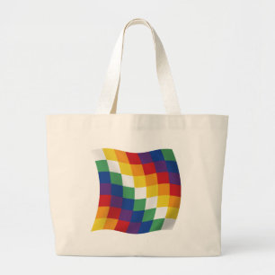 Grande Bolsa Tote Bandeira Aymara