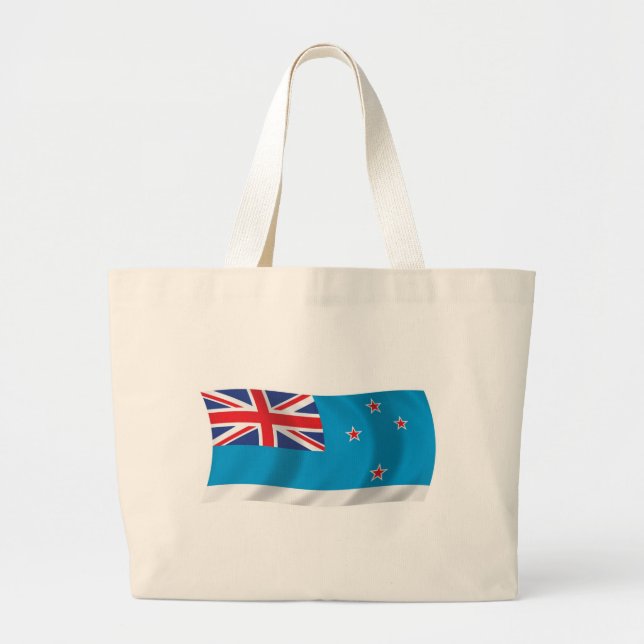 Grande Bolsa Tote Bandeira da Dependência de Ross (Frente)