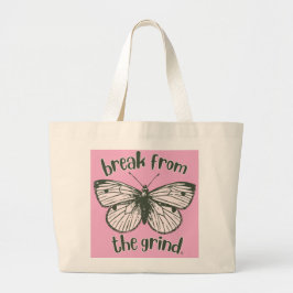 Grande Bolsa Tote Borboleta