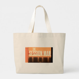 Grande Bolsa tote com o design ainda do The Session Man