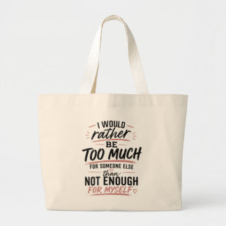 Grande Bolsa Tote Coração Rosa Demais