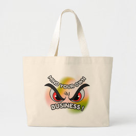 Grande Bolsa Tote : Cuide da Sua Vida