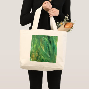 Grande Bolsa Tote de Arte Abstrata Moderna