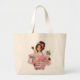 Grande Bolsa Tote de Padeiro | Assar Torna a Vida Mais Do