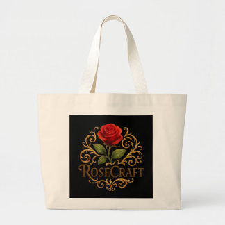 Grande Bolsa Tote Floral Rose Craft