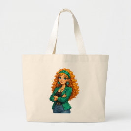 Grande Bolsa Tote Fofa – Bolsa Estilosa para Todos os Dia