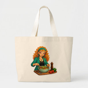 Grande Bolsa Tote Fofa – Bolsa Estilosa para Todos os Dia