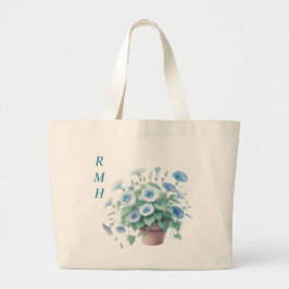 Grande Bolsa Tote Glória da Manhã de Setembro Personaliza