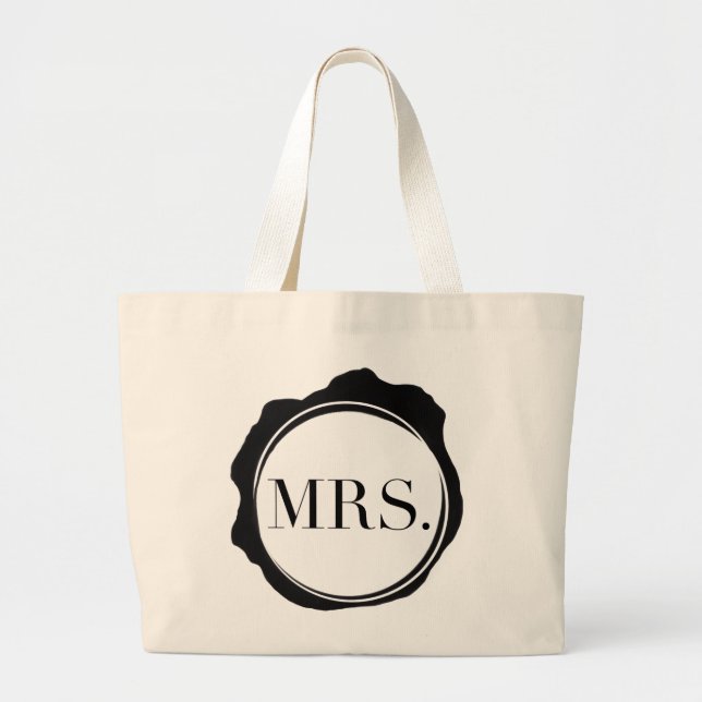 Grande Bolsa Tote Noiva (Frente)
