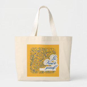 Grande Bolsa Tote Padrão de Limão Fresco – Desenho de Cit