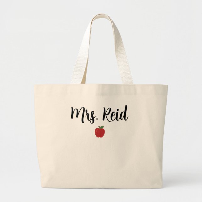 Grande bolsa tote personalizada (Frente)