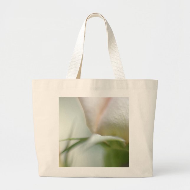 Grande Bolsa Tote Rosa Suave (Frente)