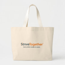 Bolsa Tote StriveTogether - logotipo completo