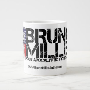 Grande Bruno Miller logo caneca de café
