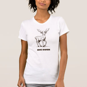 Grande Buck Hunting Deer Design T-Shirt