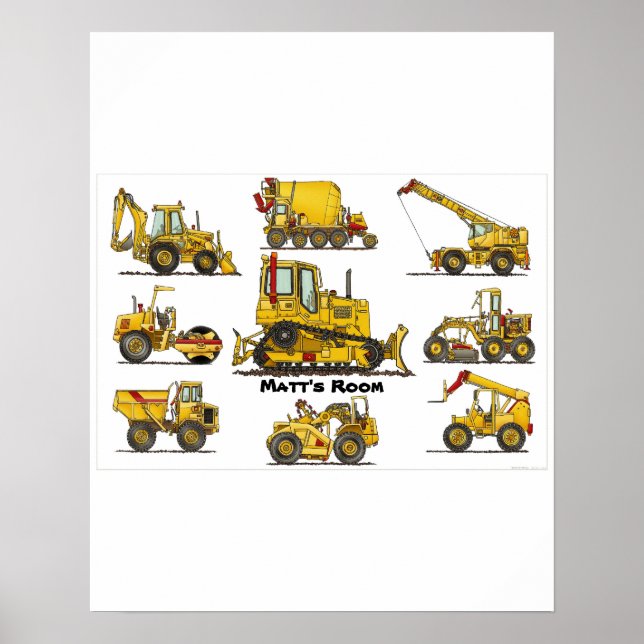 Grande Bulldozer: Poster (Frente)