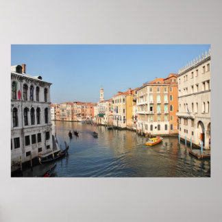 Grande canal, poster de Veneza
