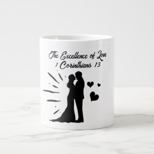 Grande Caneca de amor - caneca gigante de café