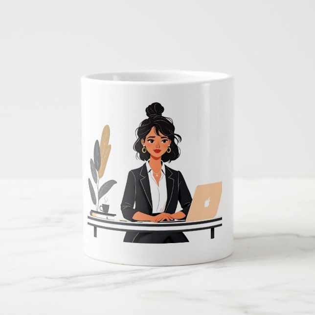 Grande Caneca de café (Frente)