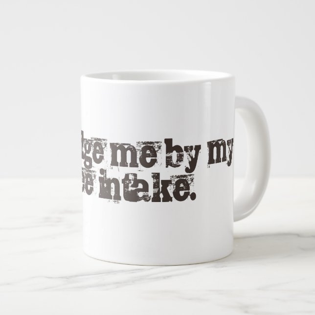 Grande  Caneca de café (Frente Esquerda)