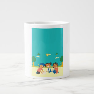 Grande Caneca de café amostra sonho crianças