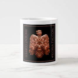 Grande Caneca de café Ancient Copper Peoria Falcon Restor