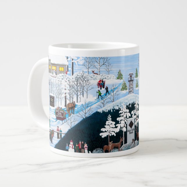 Grande Caneca de Café Black Butte 2 (Frente Esquerda)