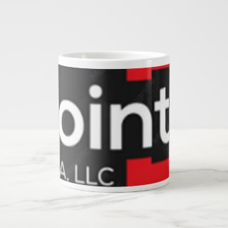 Grande Caneca de Café com Logotipo Corporativo Moderno e