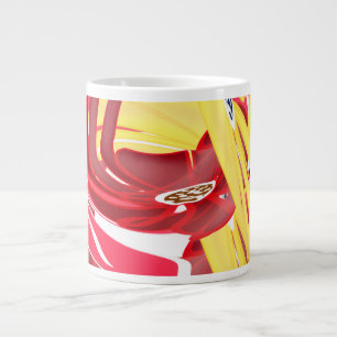 Grande Caneca de Café com Redemoinho