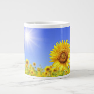 Grande Caneca de café com serenidade de girassol